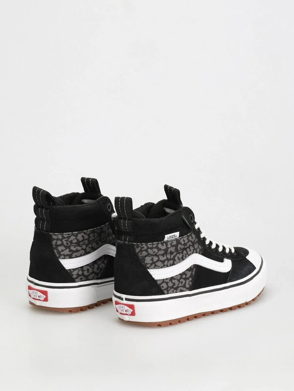 Women's Vans Sk8-Hi MTE-2 Boots - Black/White 'Leopard'
